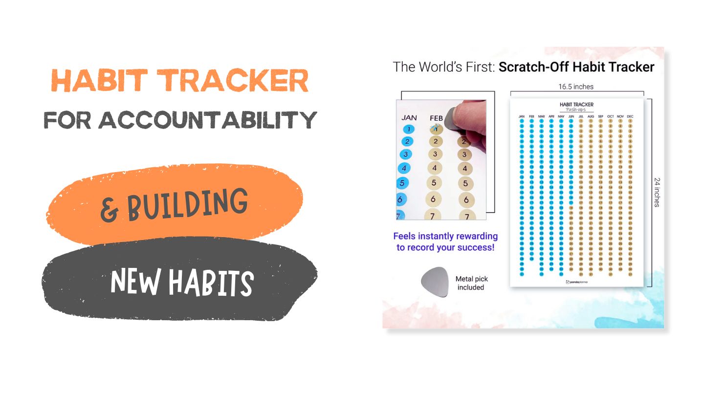 Habit Tracker Calendar for Accountability & Building New Habits